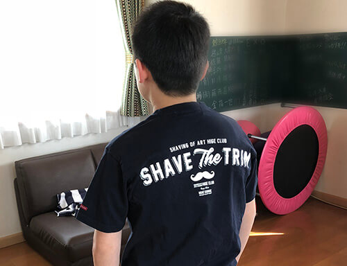 ヒゲ倶楽部 オリジナルTシャツを発売いたしました