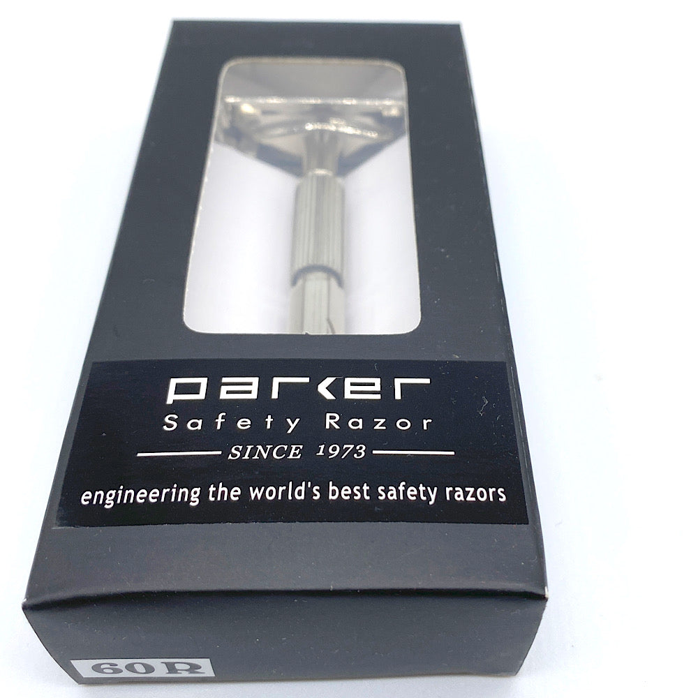 PARKER/ OUTLET50%OFF 両刃カミソリ 60R バタフライオープン