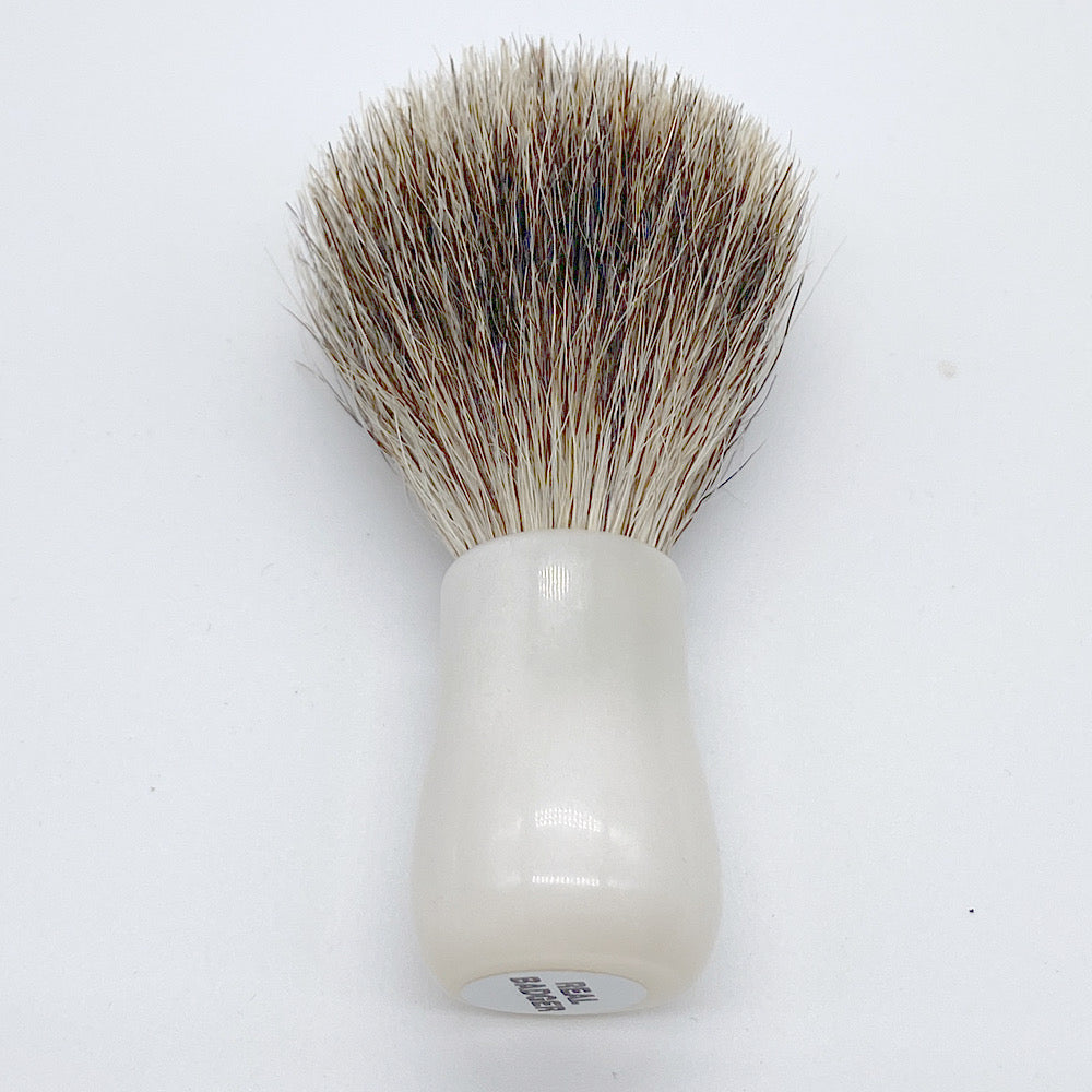 MICRO SHAVING BRUSH ミニサイズのシェービングブラシ 白