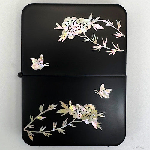 末広がりのラッキーアイテム螺鈿GOLDキット 杏 APRICOT FLOWER