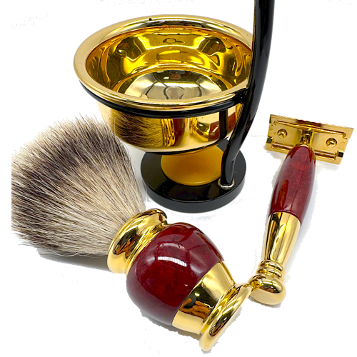 一点もの 至高の両刃安全カミソリセット