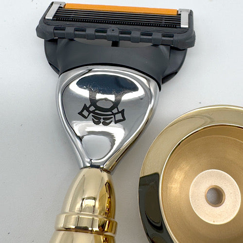 数量限定ステルス企画 MICRO DUOMO rasoio Il colore dorato della vittoria KABUTO for REGALO