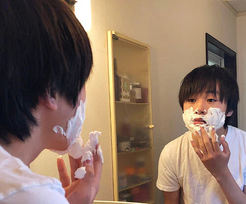 中学・高校生男子に教える髭剃り～10代からのシェービング