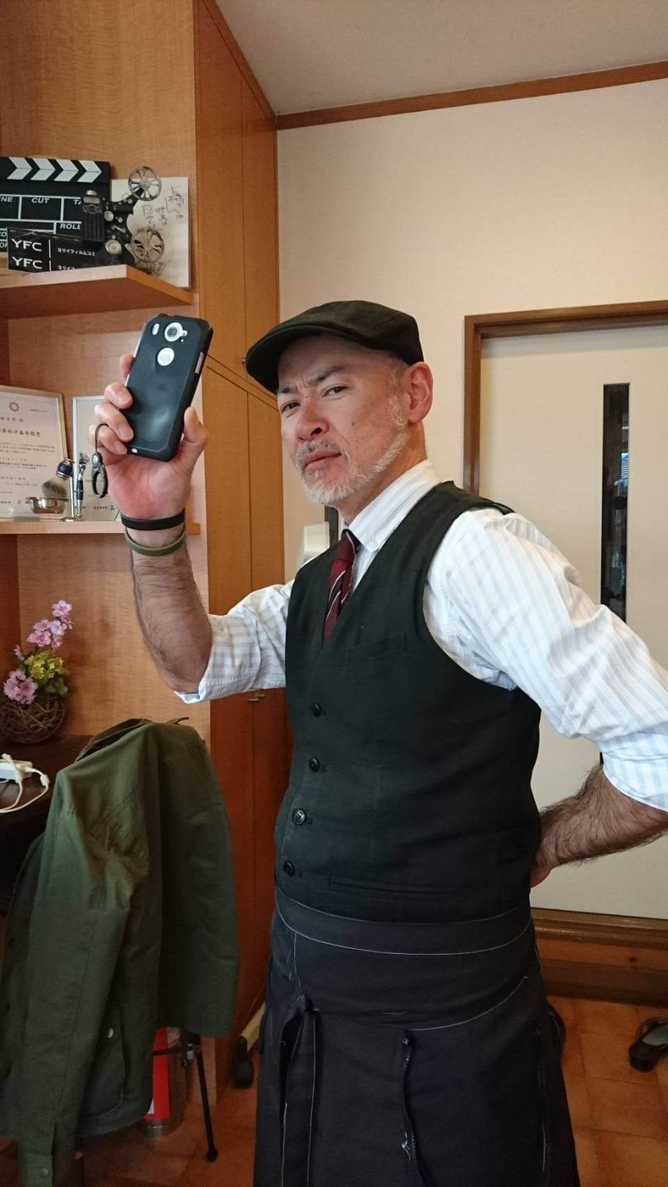 寄居町からヒゲ文化を伝える　大橋理容室