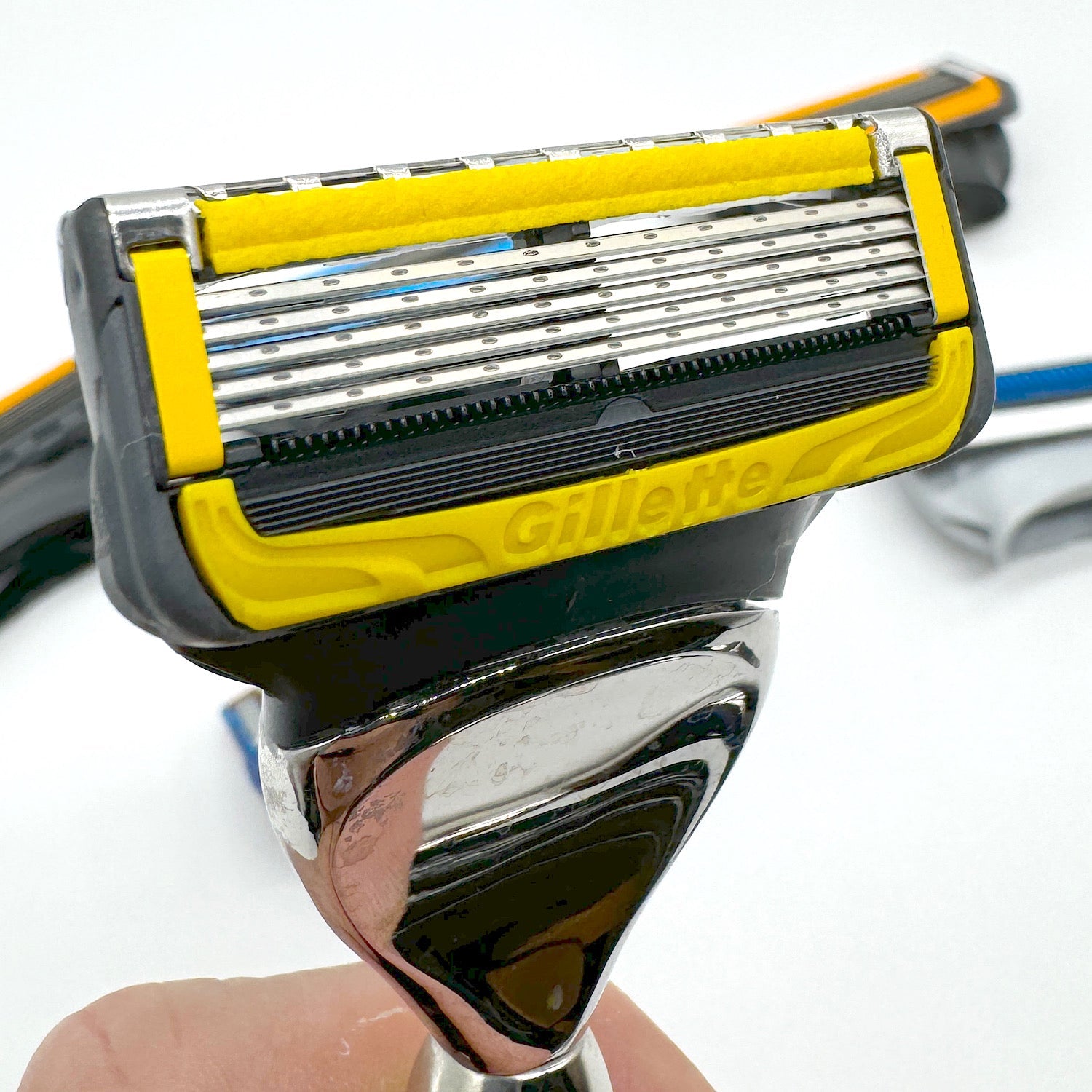 ジレット(Gillette)プロシールド(PROSHIELD)　小さなカミソリmicroに装着して剃った感想1 2024-07-08