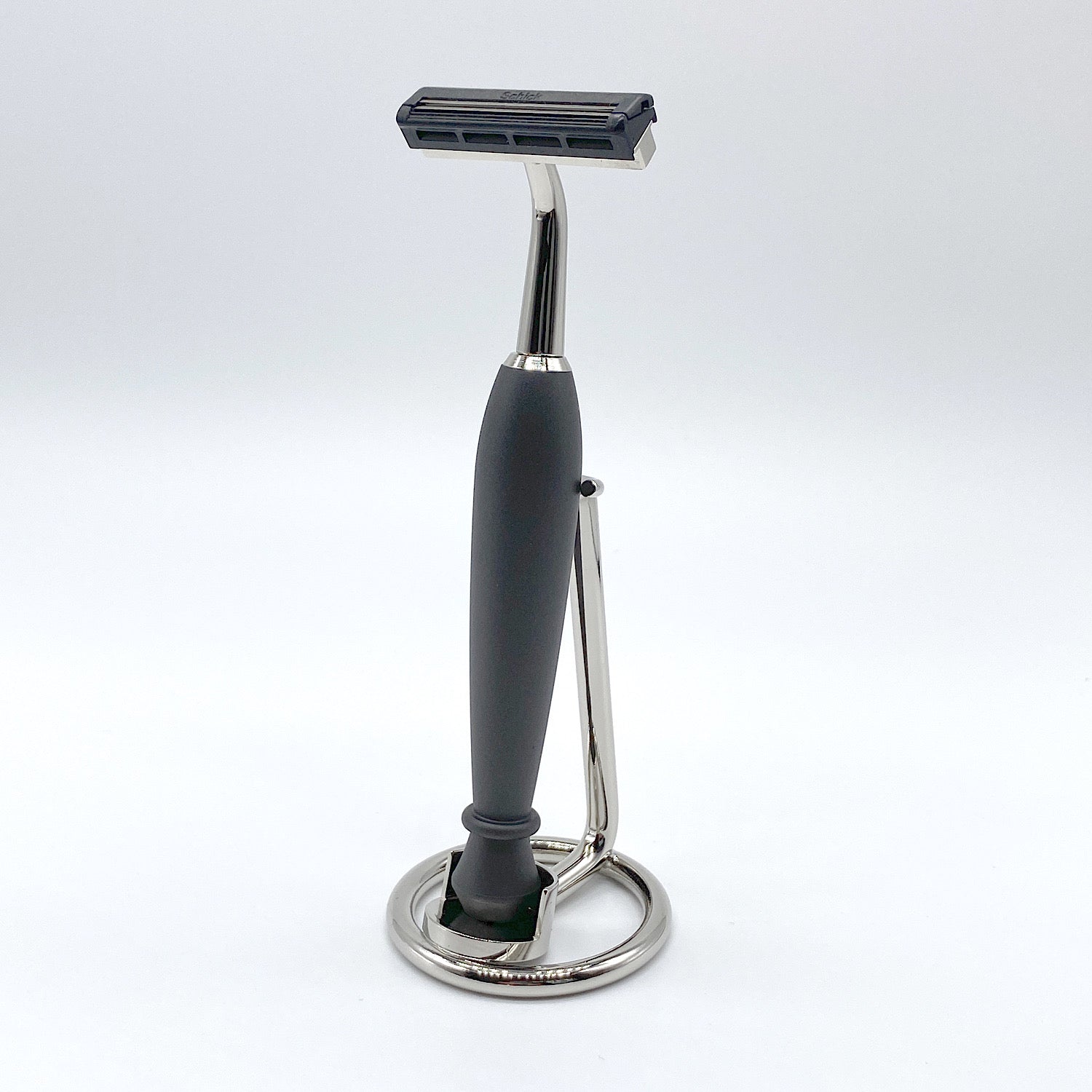 2枚刃カミソリ マットグレー(名入れ可) RAZOR RA351T 送料込み