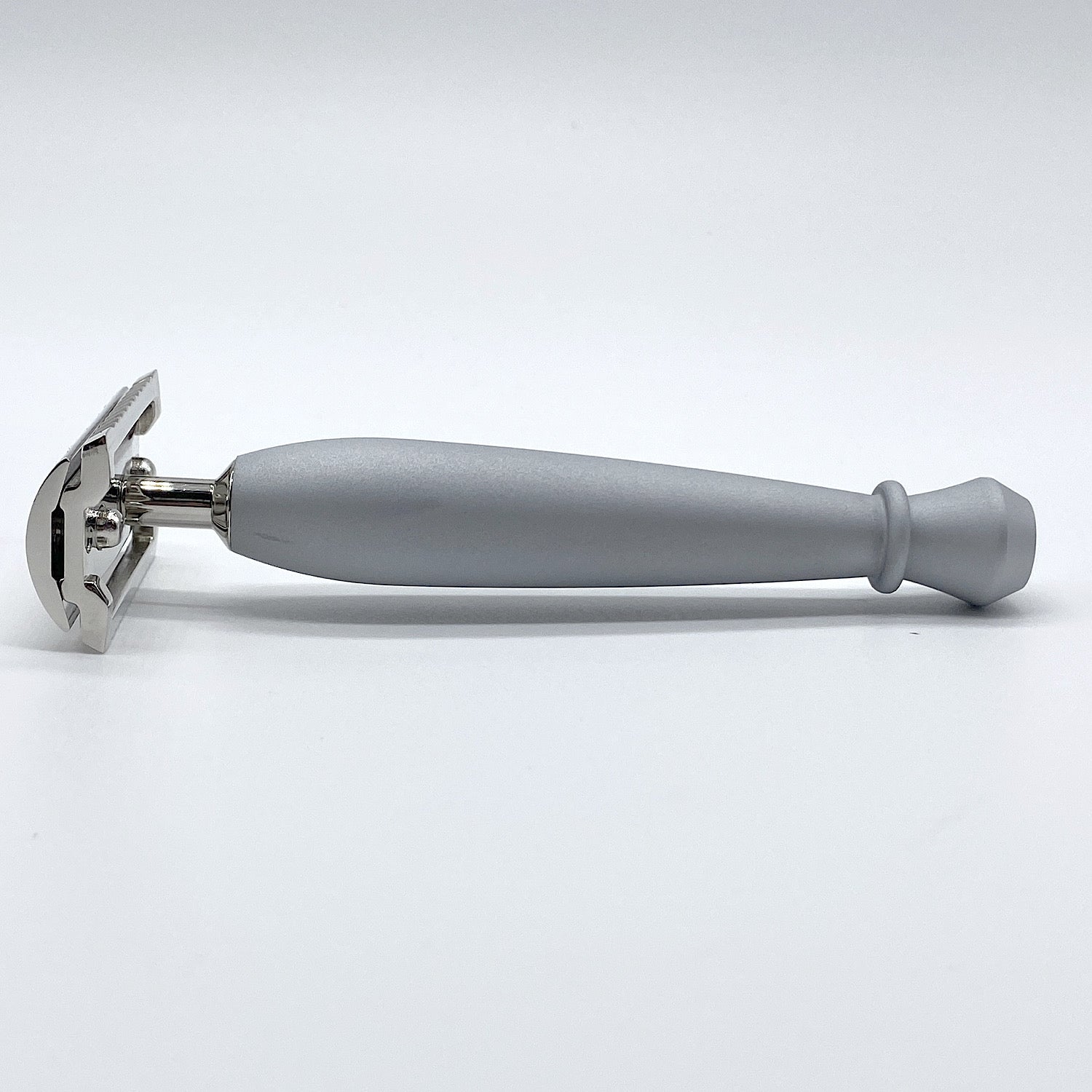 レビューをしてくれる方限定　 オリジナル両刃カミソリ 350S マットシルバー(替刃付/名入れ可)  送料込